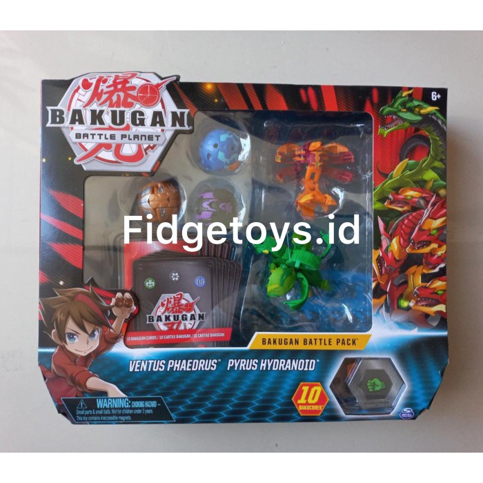 ✨New Ori Bakugan Battle Pack 5-Pack Collectible Cards And Figures - Hot 2019 Berkualitas