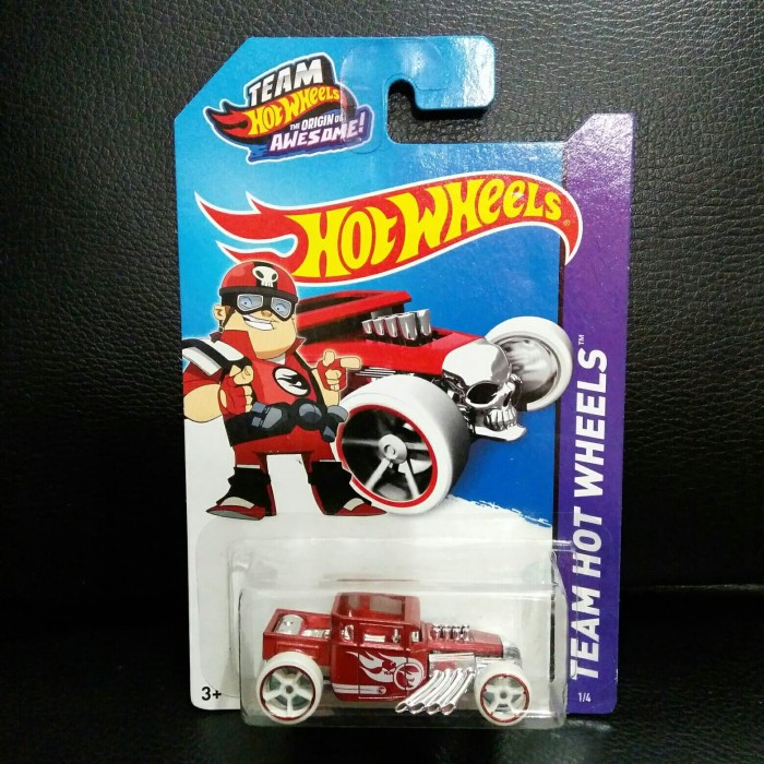 ✅New Hotwheels Team Hotwheels The Origin Of Awesome Rare Ban Putih Limited