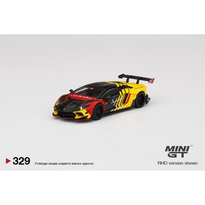 ✅COD Mini Gt 329 Lb-Works Lamborghini Aventador Limited Edition Infinite Bisa Sameday