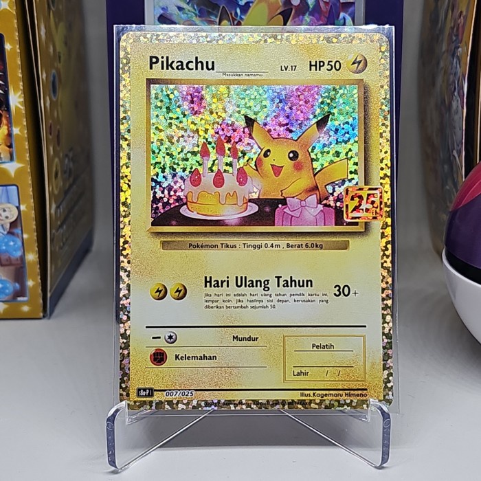 ✅New Pikachu 25Th Anniversary Limited