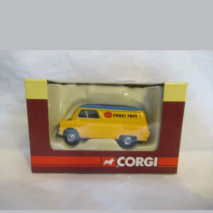 ✅COD Corgi Trackside Bedford Ca Van Corgi Toys Scale 1:76 Dg203002 Terbatas