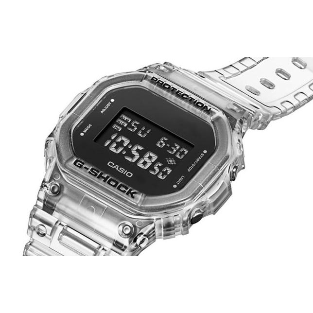 Casio G-Shock Dw-5600Ske-7Dr - Jam Tangan Pria - Transparan - Dw5600