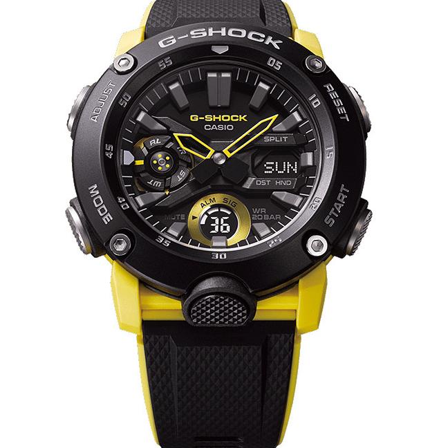 Casio G-Shock Ga-2000-1A9Dr - Jam Tangan Pria - Kuning