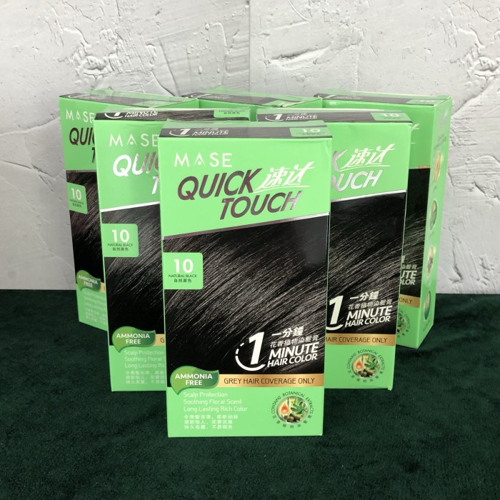 Cat rambut quick touch 1 min, ammonia free