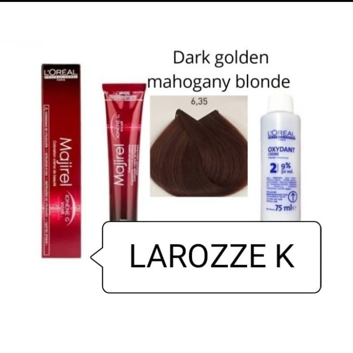 HAIR COLOR LOREAL MAJIREL 635+OXIDANT 75 ML
