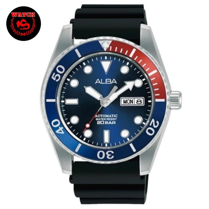 ✅Ori Jam Tangan Pria Original Alba Automatic Al4425X1 Original 100 Alba Bisa Gojek