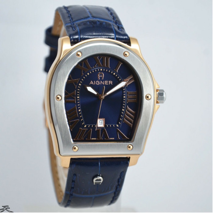 ✅Original Jam Tangan Pria Original Aigner Signa A105107 Swiss Made Bisa Gojek