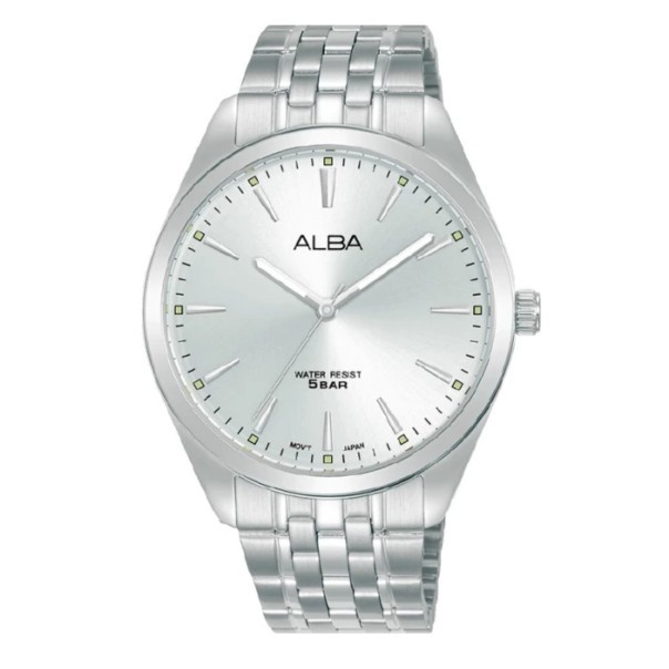 ✅Ori Jam Tangan Pria Alba Japan Quartz Arx107X1 Arx107 Silver Original Bisa Gojek