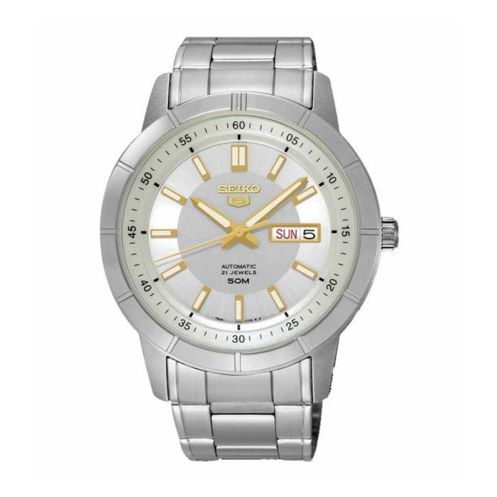 ✅Ori Jam Tangan Seiko 5 Automatic Snkn53K1 / Snkn53 Original  Bergaransi Bisa Gojek