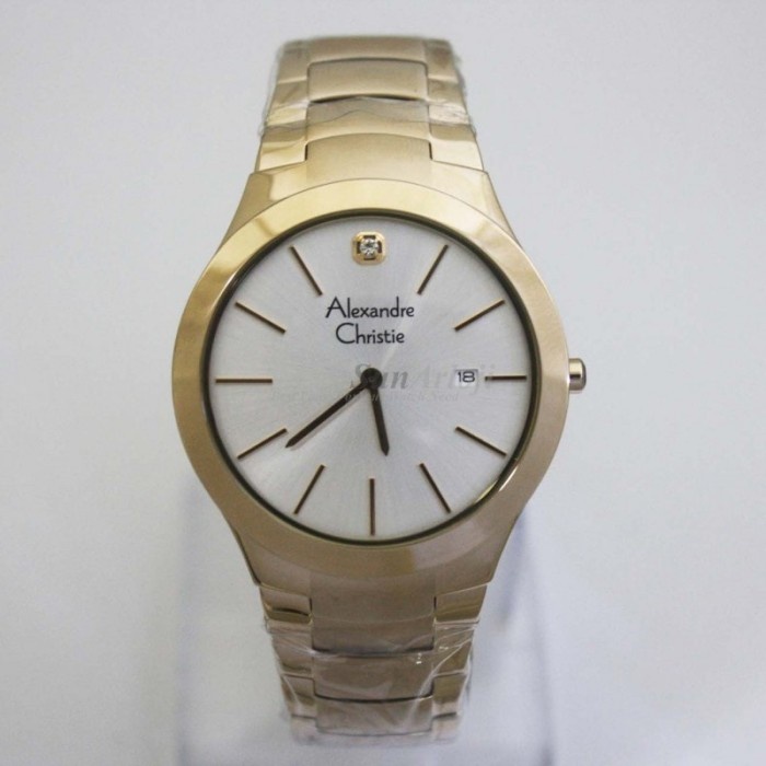 ✅Sale Alexandre Christie Ac 8028Md Gold Berkualitas