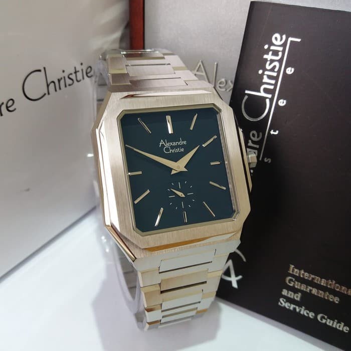 ✅Sale Alexandre Christie Ac 8601 Original - Silver Bisa Sameday
