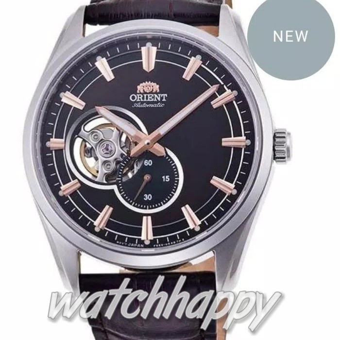 ✅Original Jam Tangan Pria Orient Ra-Ar0005Y Original Handwinding Open Heart Diskon