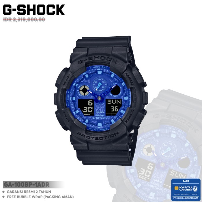 ✅Ready Casio G-Shock Ga-100Bp-1Adr Original Diskon