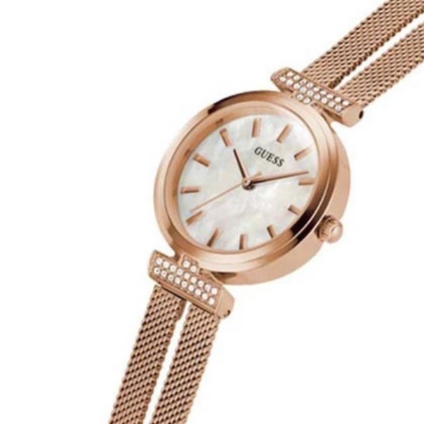 ✅New Watchhappy Guess Original Gw0471L3 Array Rose Gold Gw0471 Garansi Gap Terbatas