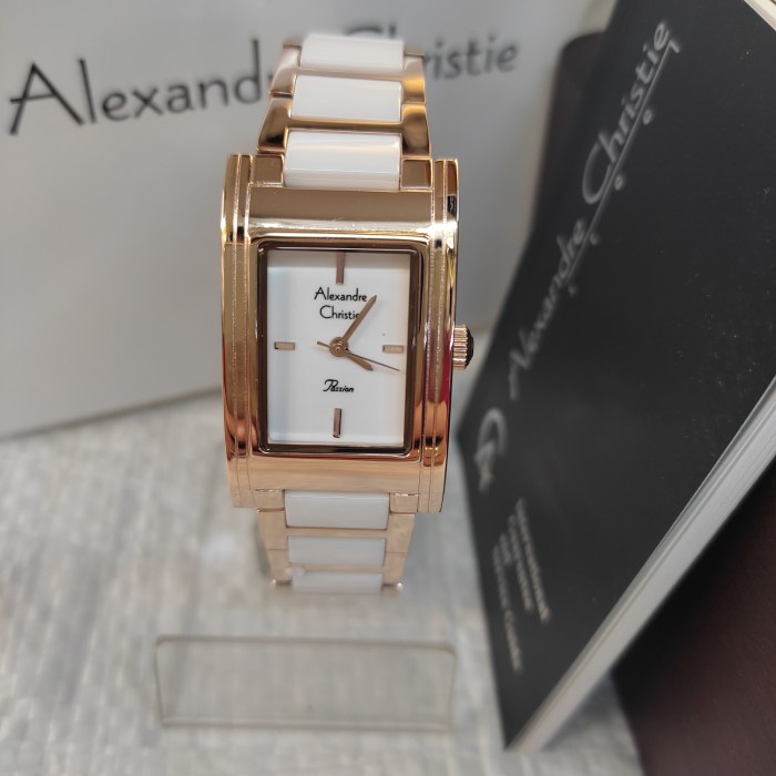 ✅Baru Jam Tangan Wanita Original Alexandre Christie Ac 2983 Lh Solid Steel Limited