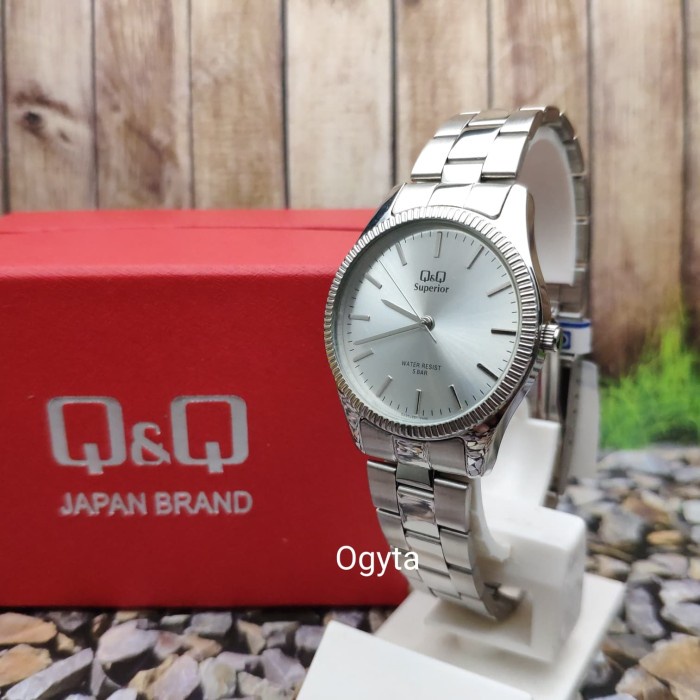 ✅Ori QQ Qq Qnq Superior Jam Tangan Wanita Rantai Silver S295J201Y Original Bisa Sameday
