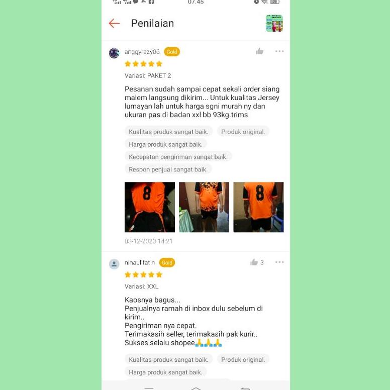 Baru - Jersey Futsal Dewasa XXL | Kaos Futsal XXL| Baju Futsal XXL | Baju Bola Dewasa XXL | Jersey B