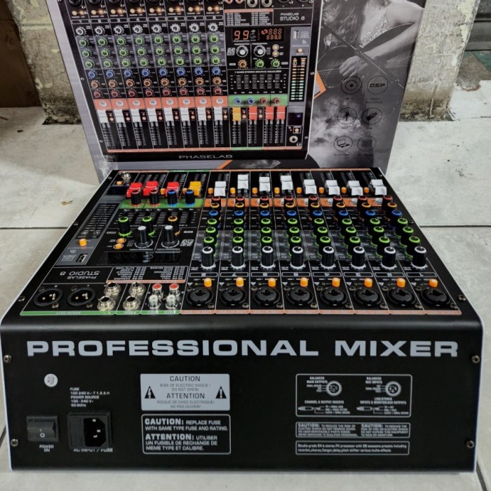 Mixer Audio Phaselab Studio8 Studio 8 8Ch Soundcard Original Produk