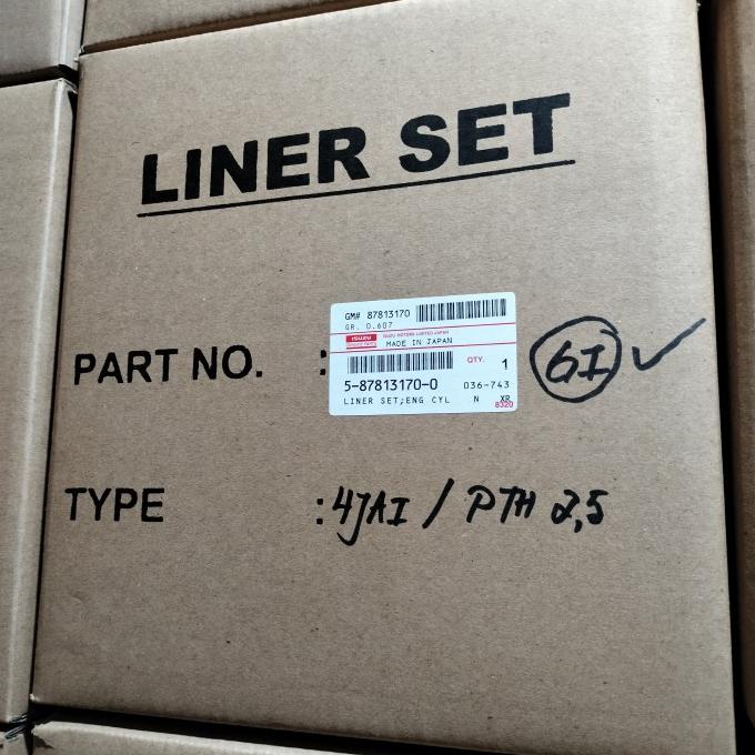SPARE PART LINER SET KIT BORING RING PISTON ISUZU PANTHER 2.5 ORI JP