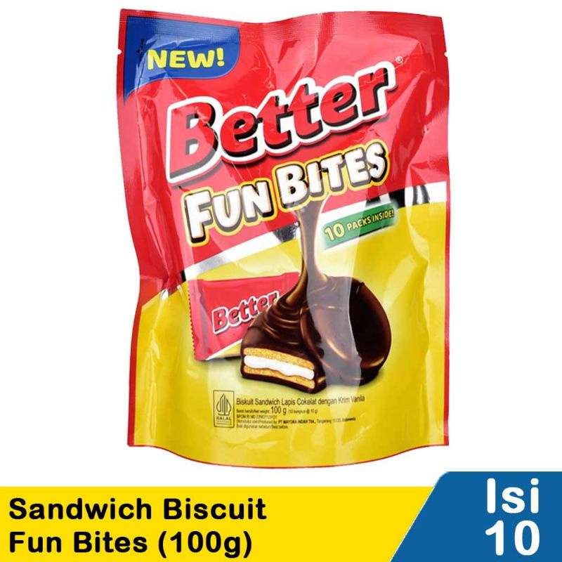 

Better Sandwich Biscuit 10'S Vanilla 100G