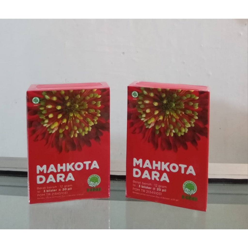 Mahkota Dara 60 pil - mustika dara HNI HPAi original membantu kesehatan wanita