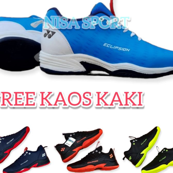 (A6868R] SEPATU TENIS YONEX POWER CUSHION ECLIPSION 3 SEPATU BADMINTON YONEX BULUTANGKIS SEPATU BULU