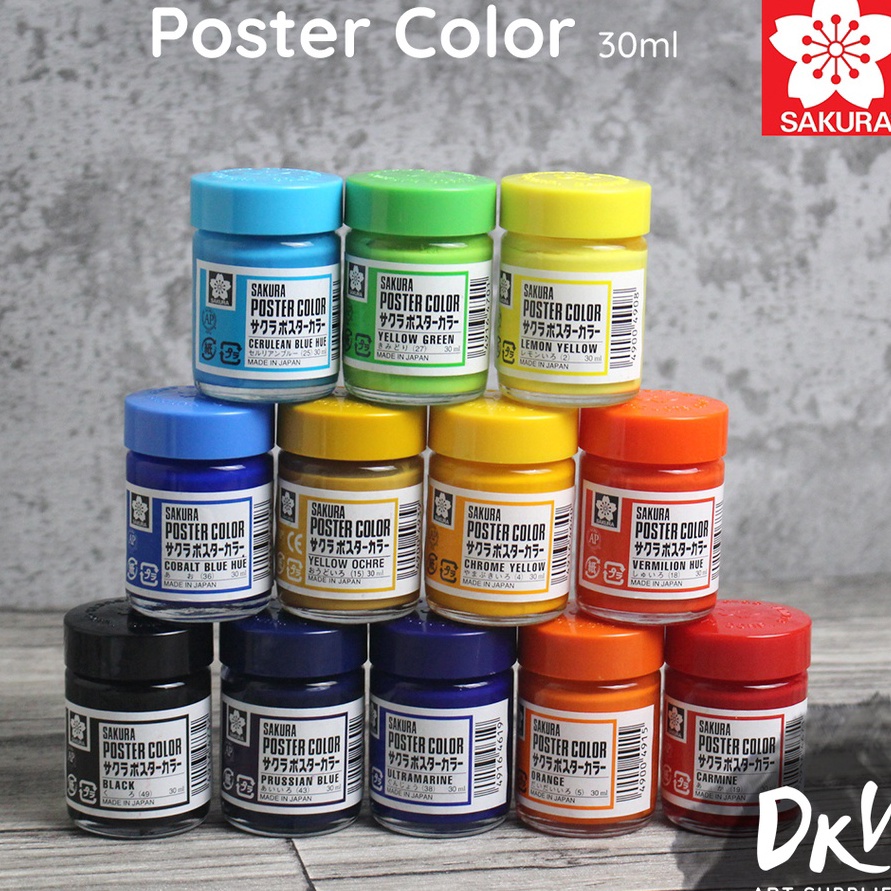 

[W89❤) Sakura Poster 30ml Color Colors / Cat Poster Sakura 30ml.!!