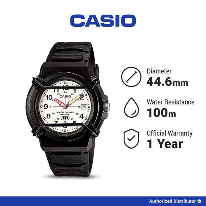 [READY INSTANT] Casio Original HDA-600B-7BVDF Jam Tangan Pria Analog