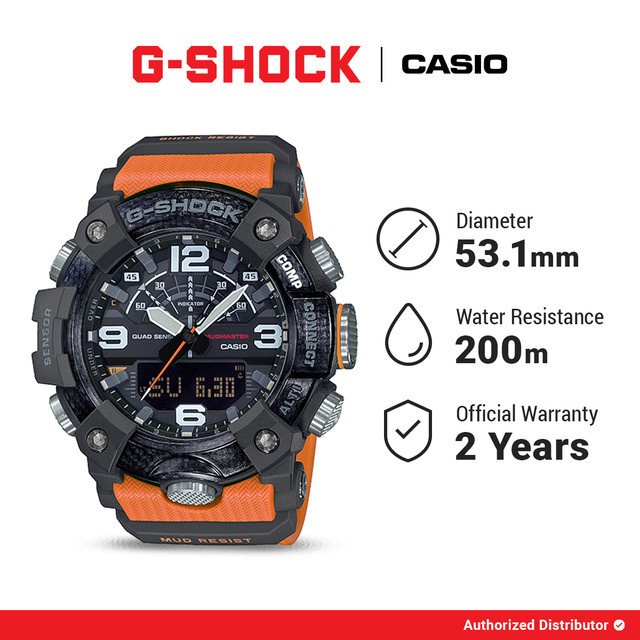 [READY INSTANT] G-Shock Jam Tangan Pria GG-B100-1A9DR Digital Analog Gshock Mudmaster Original