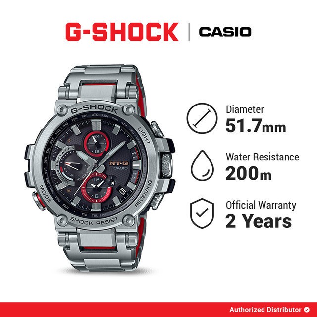 G-Shock Jam Tangan Pria Original MTG-B1000D-1ADR Analog