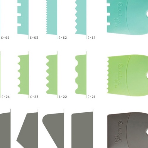 

[D26-☑) Spatula Lukis Princeton Catalyst Contour Tool Alat Lukis Palette✉..