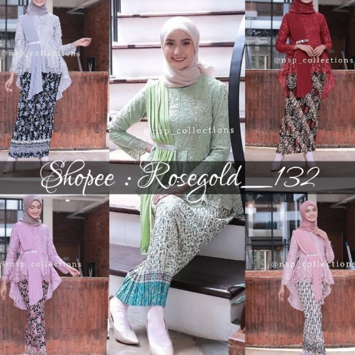 (V8-2➲] SETELAN KEBAYA SELORA TERLARIS / KEBAYA FAVORITE / KEBAYA MODERN / KEBAYA REMAJA / KEBAYA AN