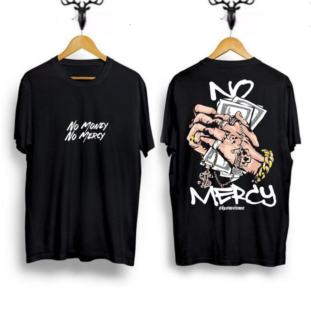 baju kaos t-shirt motif money mercy baju dolar hitam kaos pria terbaru 2023 baju distro pria baju di