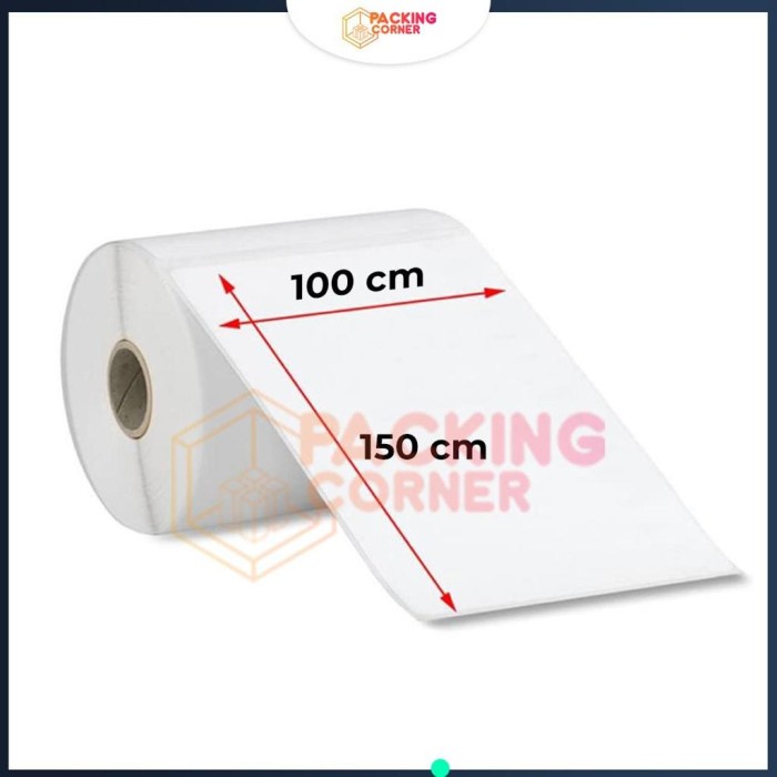 

Promo Kertas Sticker Thermal Label Resi Ekspedisi 500 Pcs 100X150 10X15 Cm