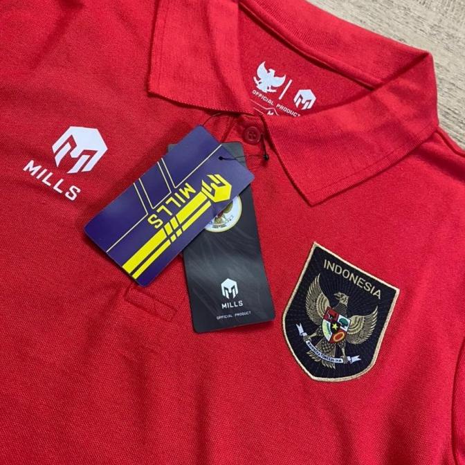 Polo Shirt Timnas Indonesia Kaos Kerah Timnas Indonesia Wangki Timnas