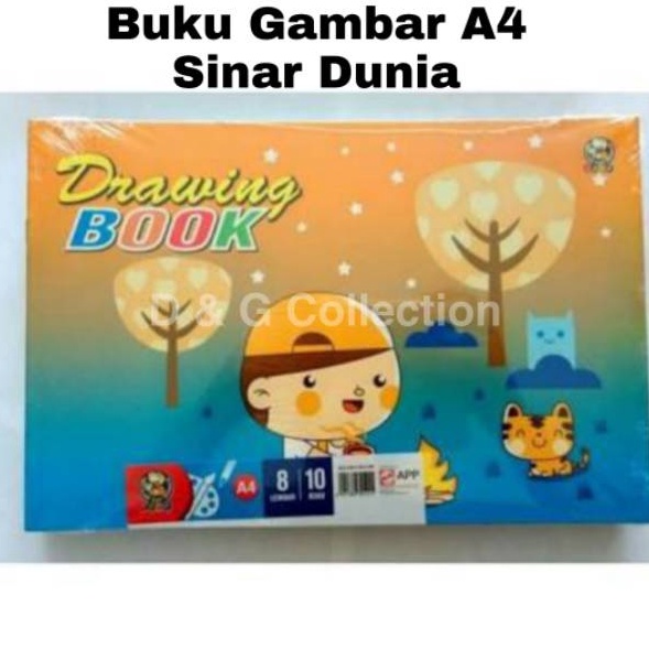 

Serba Murah BUKU GAMBAR A4 DODO/ BUKU GAMBAR SIDU A4 / BUKU GAMBAR A4 POLOS ISI 10 BUKU