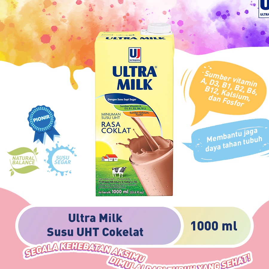

Pasti Murah Ultra Milk Susu UHT Cokelat 1L Laris