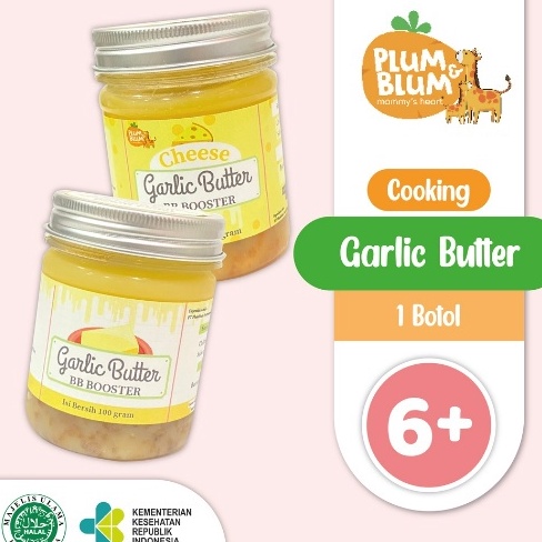 

Ready Stock Plum & Blum Garlic Butter Mpasi BB Booster Bumbu Masak - 100 gram bumbu mpasi unsalted butter plum blum