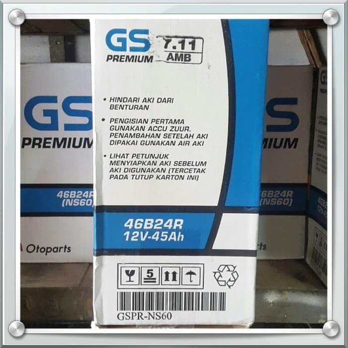 Accu / Aki GS Premium NS60 star