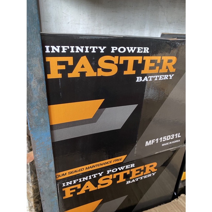 Accu / Aki Faster MF NX120-7L / 115D31L 12v 95aH star
