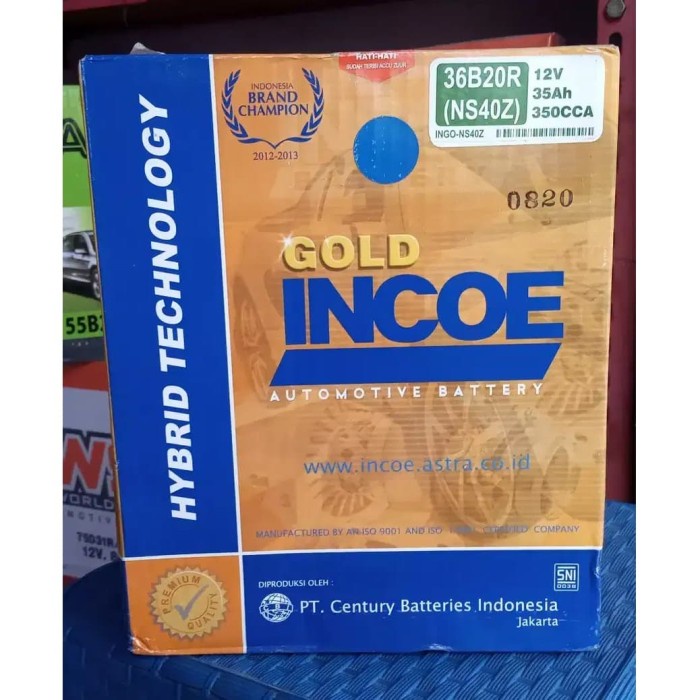 Accu / Aki Incoe Gold NS40Z star