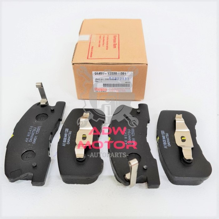 Kampas Rem Depan Brake Pad Daihatsu Ayla Ayla Matic 04491-YZ020-001 terbaik