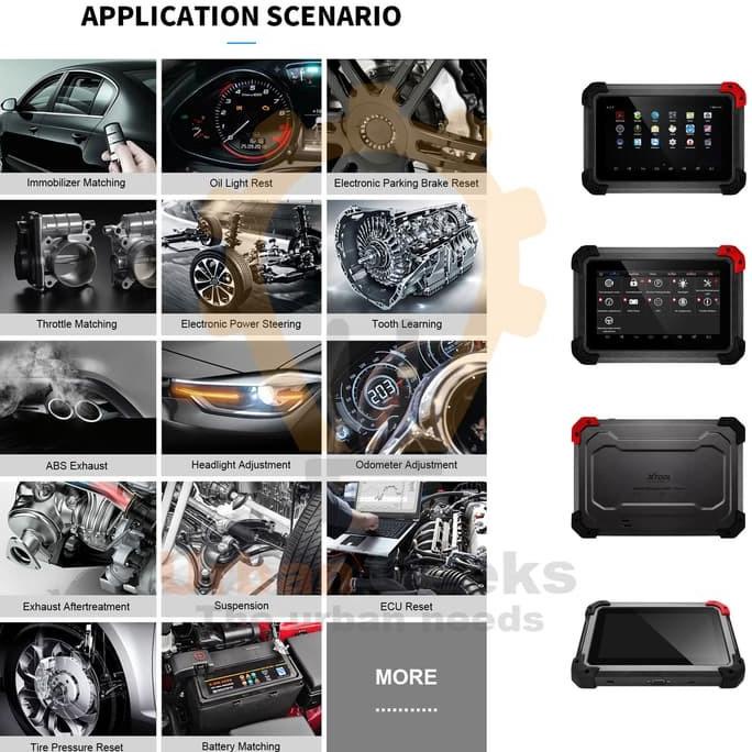 FREE ONGKIR Original Scanner Mobil Xtool Ez400 Pro Obd2 Alat Diagnostik Odometer