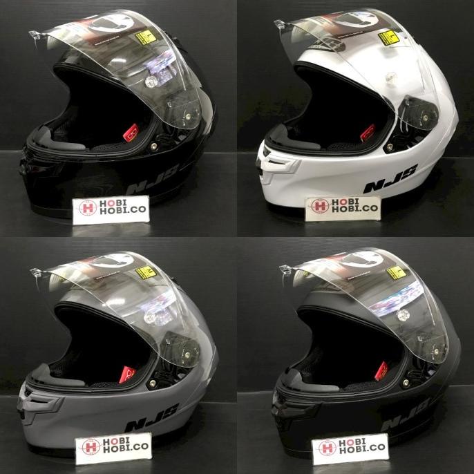 HARGA DISKON Njs Zx1R solid Helm Njs Zx 1R Solid Polos