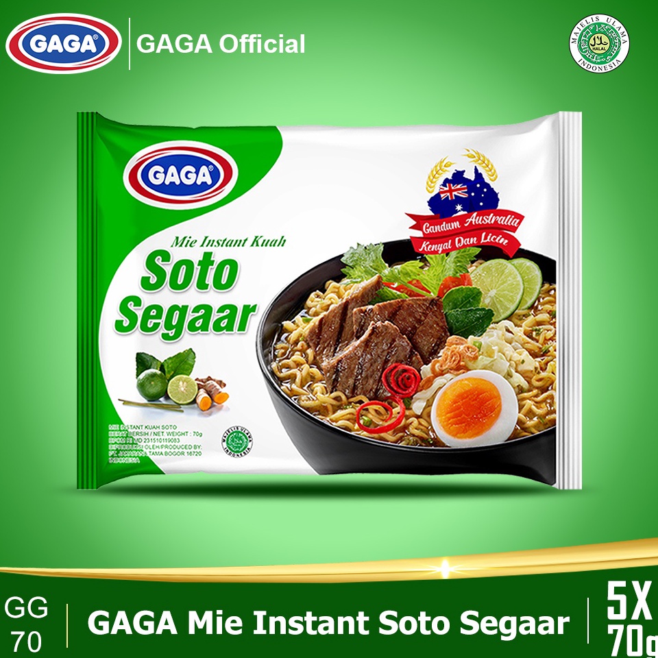 

KMSL0481 GAGA Mie Soto Segaar Gartis 5 PCS (GG70)