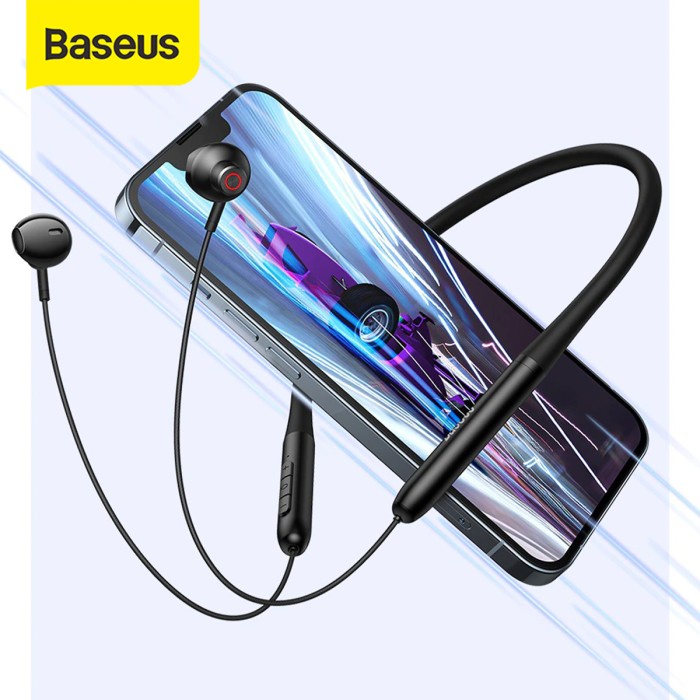 BASEUS BOWIE P1 SPORT BLUETOOTH WIRELESS EARPHONE HEADSET HANDSFREE