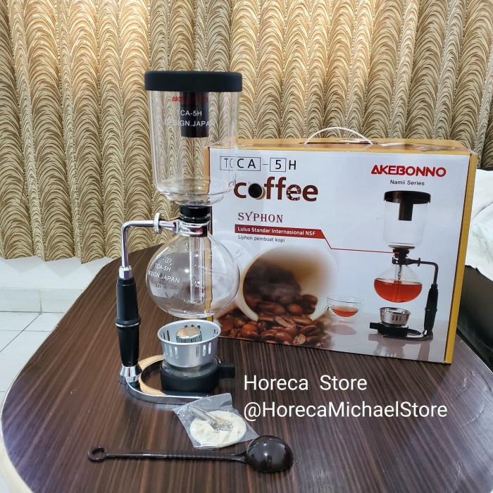 [New] Syphon Coffee Tca-5 600Ml. Syphon Akebonno 5 Cup Diskon