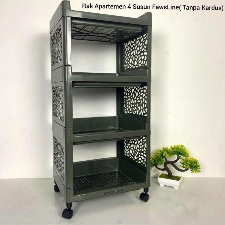 [ BGK ] Rak Yoyo Fawsline 4 susun/Rak serbaguna BTS kimplas/RAK YOYO MURAH Cod