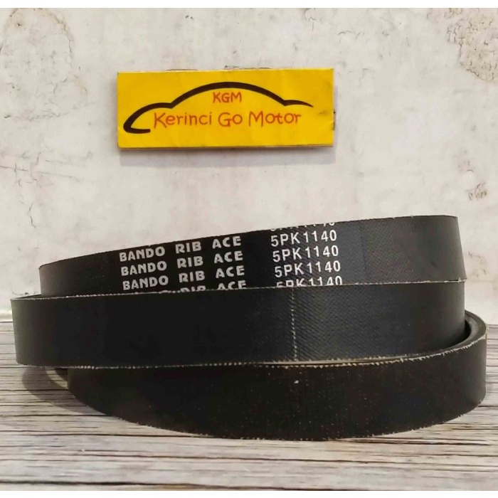 Bando Van Belt 5Pk 1140 Rib Belt Tali Kipas 5Pk-1140 Fan Belt Alur Kode Hm061