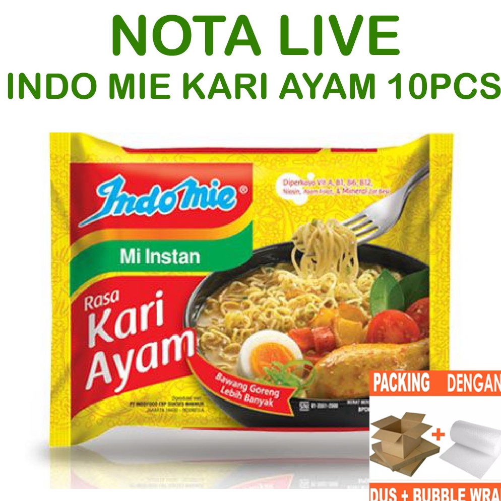

BSLJ7257 NOTA LIVE IN DO MI KARI AYAM 10BKS/PCS